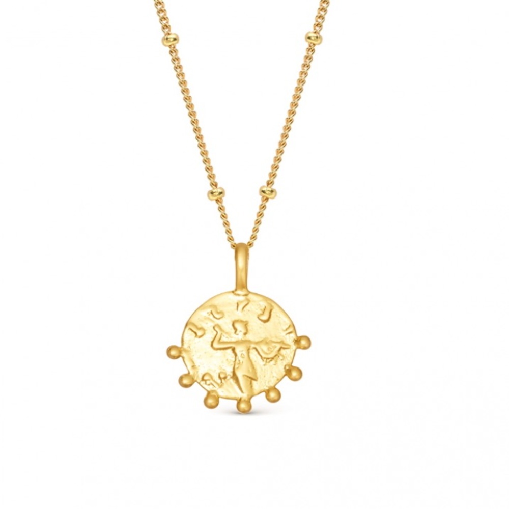 Missoma x Lucy Williams Mini Beaded Coin Necklace